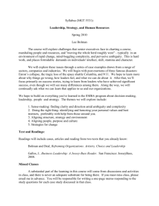 Syl Spring 2010 MGT5587 Strategy Leadership.doc