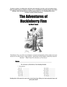 adventures of huckleberry finn satire essay