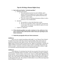 Tips for Writing a Human Rights Essay.doc
