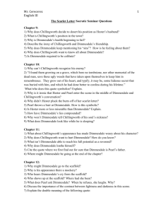 The Scarlet Letter Socratic Seminar Questions