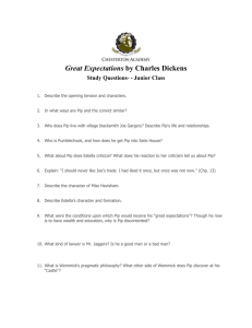 Great Expectations by Charles Dickens Study Questions-