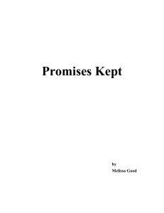 Promises Kept - Merwolf`s Cave