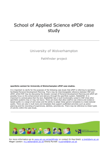 Case study 1 - University of Wolverhampton