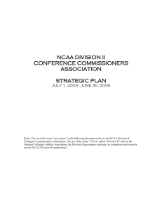 Strategic Plan - Conference Carolinas