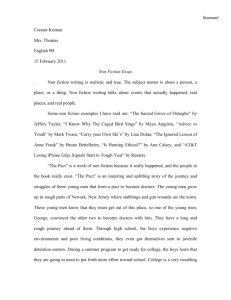 Non Fiction The Pact Essay.doc