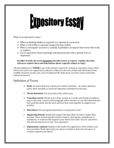 Expository essay handout.doc