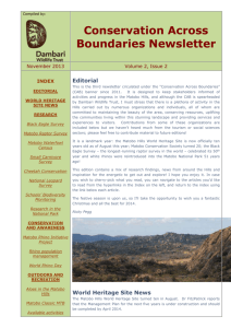 Conservation Across Boundaries News Nov 2013.doc