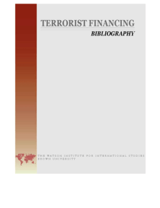 Terrorist Financing Bibliography