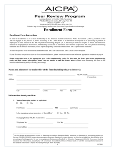 reviewed by AATF, changes to paper version of enrollment form only