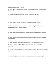 Macbeth Discussion Questions – Act IV