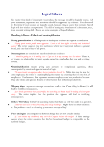 Logical Fallacies Handout and ExerciseLaurin.doc