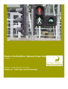 Item 5 - Design Guide - Traffic Signs and Road Markings.doc