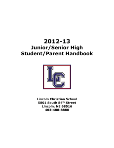 Students - Lincoln Christian School