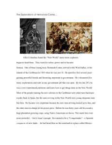 The Explorations of Hernando Cortes…