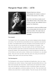 Margaret Mead - the Education Forum