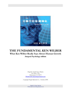 Fundamental Ken Wilber IP Combo