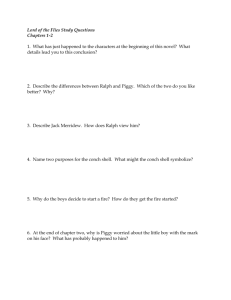 Lord of the Flies Study Questions
