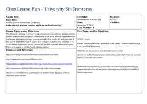 Class Lesson Plan – University Sin Fronteras Course Title: Class