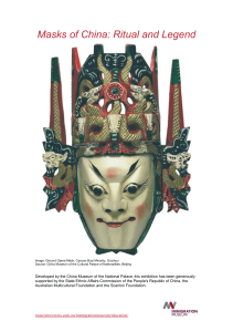 Masks of China: Ritual and Legend - Teacher Notes