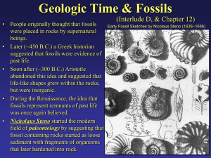 AppState: Geologic Time & Fossils