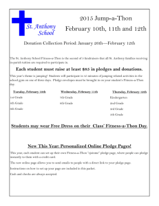 2015 Jump-a-Thon February 10th, 11th and 12th