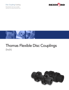 Thomas Flexible Disc Couplings