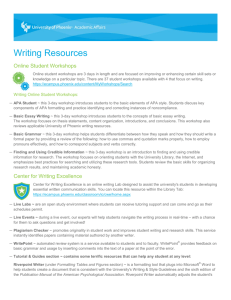 Writing Resources - Amazon Web Services