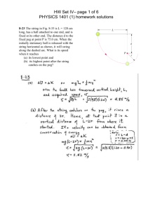 HW Set IV– page 1 of 6 PHYSICS 1401 (1) homework solutions