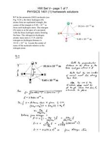 HW Set V– page 1 of 7 PHYSICS 1401 (1) homework solutions