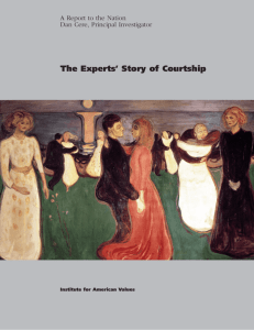 The Experts' Story of Courtship
