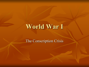 6 Conscription Crisis