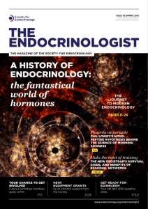 A HISTORY OF ENDOCRINOLOGY: the fantastical world of hormones