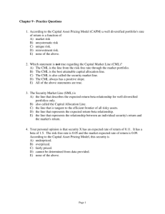 Chapter 9 - Practice Questions 1. According to the