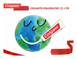 COLGATE-PALMOLIVE (I) LTD