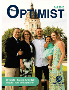 The Fall 2015 - Optimist International