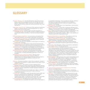 glossary - Cengage Learning