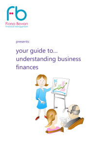 your guide to… understanding business finances