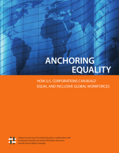 EQUALITY ANCHORING