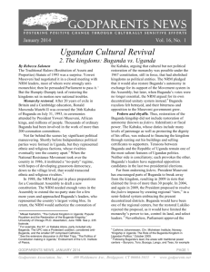 Ugandan Cultural Revival