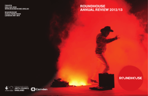 roundhouse annual review 2012/13