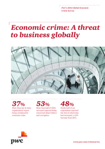 PwC's 2014 Global Economic Crime Survey