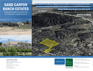 sand canyon ranch estates