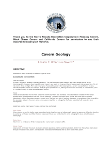 Cavern Geology - National Caves Association