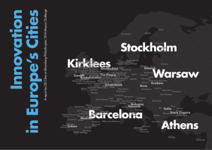Innovation in Europe's Cities