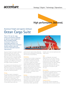 Ocean Cargo Suite