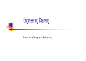 Basic Drafting and Lettering