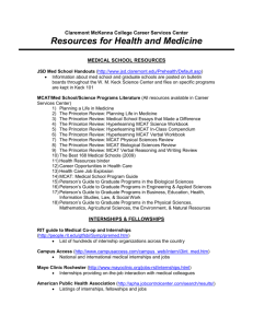 Resources for Health and Medicine