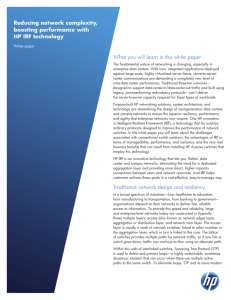 What you will learn in this white paper Traditional network design