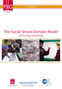 The Social Tenure Domain Model