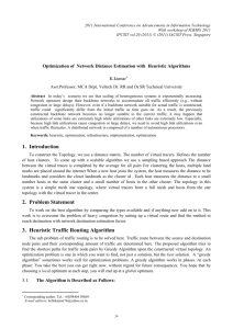 Optimization of Network Distance Estimation with Heuristic